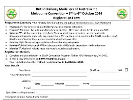 Itinerary and Registration