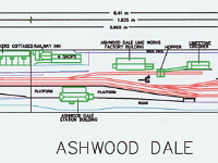 Ashwood Dale - layout diagram  Ashwood Dale - layout diagram