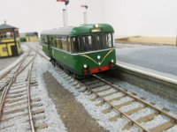 20150412 010 Heljan AC Cars railbus W79976 at St Enodoc