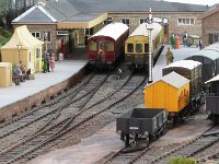 IMG 3459  The steam railmotor is ready for departure and the push-pull coach awaits its loco.