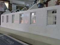 IMG 7455  The shell of the engine under construction using styrene