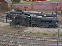 Photo F  Locomotives "on shed"...