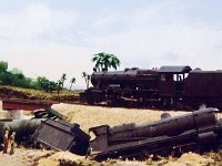 Stanier 2 8 0 passing wreck