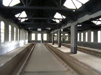 Photo 15: And a peek inside before benches and lockers were installed.  Stores and mess rooms at rear