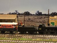 IMG 0841  19 class 0-6-0 locomotive, 1957 with a rail paybus waiting at the platform.