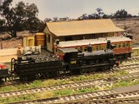 IMG 0845  19 class 0-6-0 locomotive, 1957 with a bogie Baldwin tender.